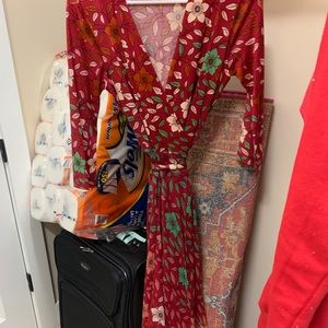 Dianne von Furstenburg wrap dress